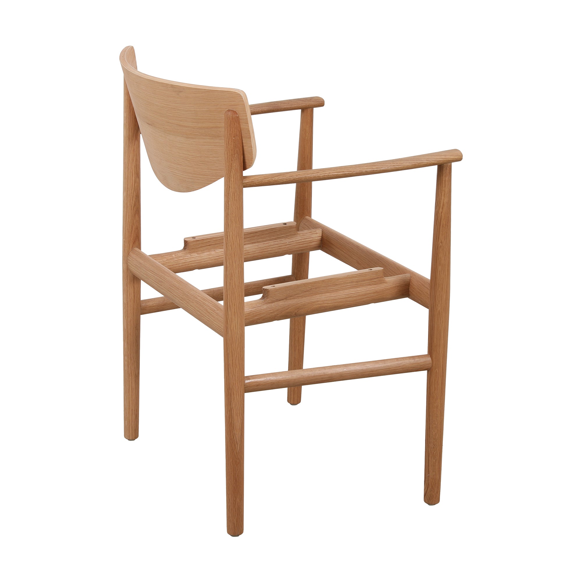 Celeste spisebordsstol m. armlæn - (ex. sæde)